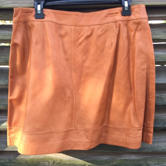 Halogen leather skirt size 10 - Picture 2 of 5